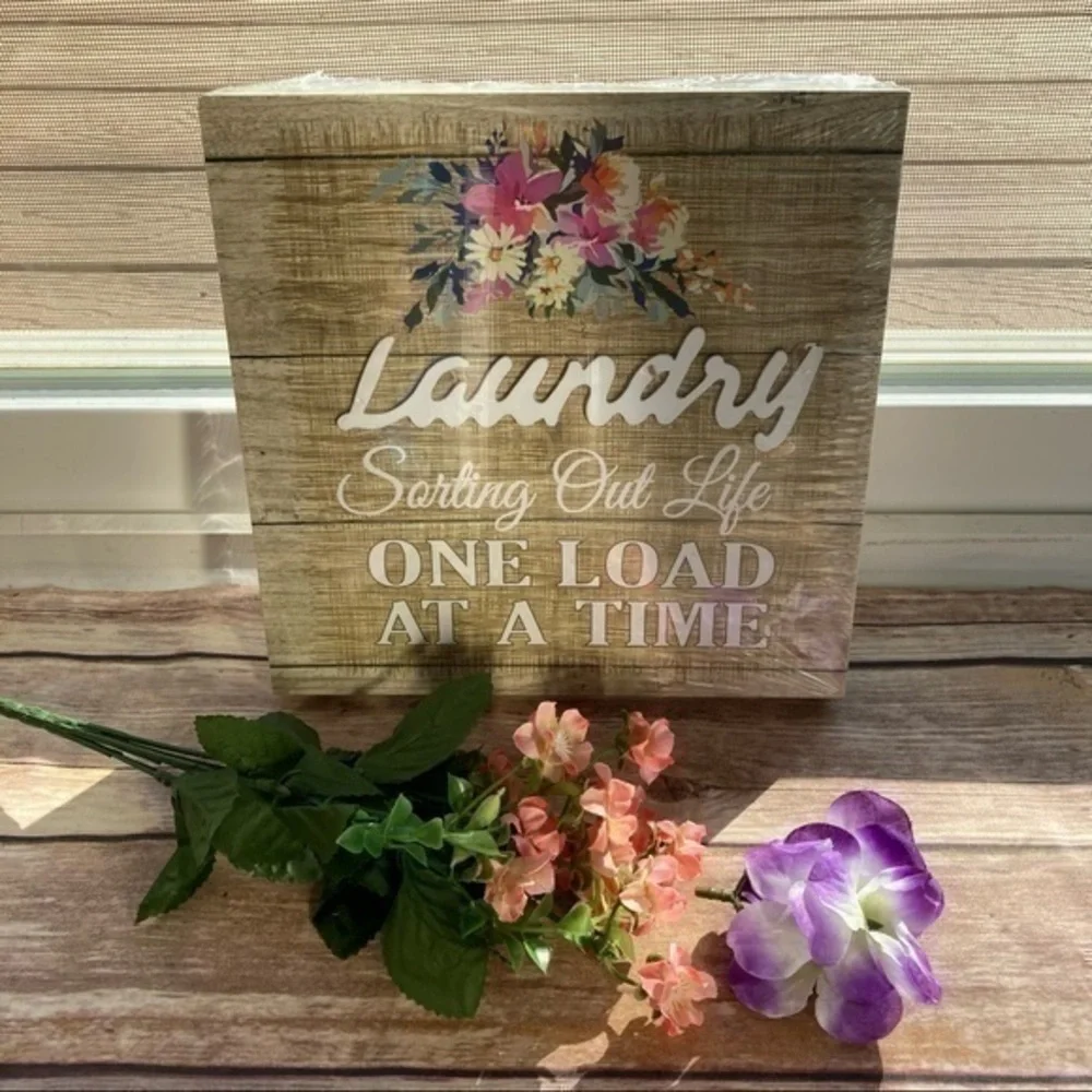 💋 Home 🏡 accent laundry wall art picture frame floral